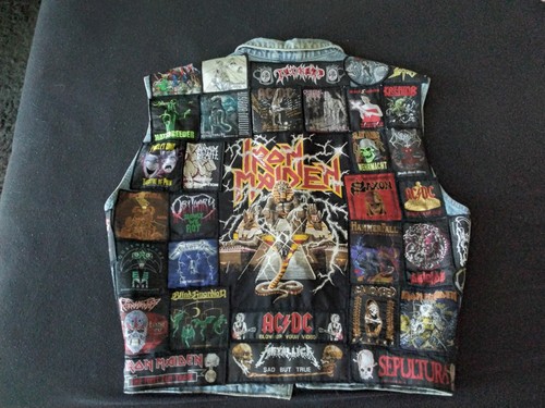 Iron maiden kutte xl - maiden, gr.xl