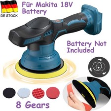 Für Makita 18V 150mm Akku Exzenter Poliermaschine Auto Polierer Maschine Politur