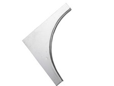 Knotenblech oben Tresorraum Reparaturblech Anschluss VW Bus T2 T3 Pritsche Doka