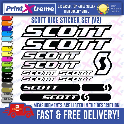 Scott bike aufkleber sticker - aufkleber,