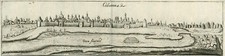 Russland Kolomna a.d. Oka Original Kupferstich Olearius 1696