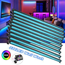 10x 336 LEDs DMX Wallwasher Strahler 120W RGBW Bühnenlicht Bar DJ Show Halloween