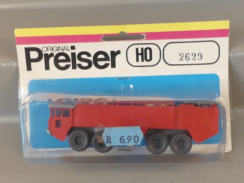 Preiser 2629 feuerwehr faun - preiser,