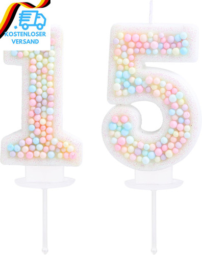 Geburtstag kerze macaron - geburtstag,
