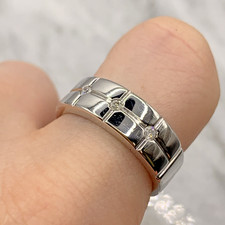 Diamant gold bandring - diamant,