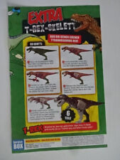 Werbeblatt / Schon gewußt / Dinosaurier  T-Rex Skelett