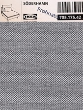 Ikea SÖDERHAMN Bezug 1er Sitzelement Tallmyra schwarz weiss 705.175.42 NEU