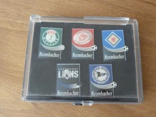 Pinsammlung Krombacher Hand/Fußball Eishockey Wetzlar Siegen Frankfurt Bielefeld