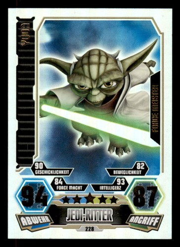 Yoda star wars force attax - yoda,