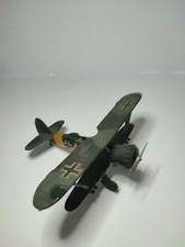 Henschel HS 123 Doppeldecker Selbstbau M.= 1 :72 genau & bemalt 
