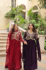 Bollywood Pakistaner Designer Indisch Salwar Kameez Konfektions- Kleidung Anzug