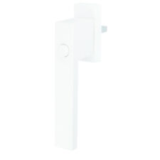 Fenstergriff Fensterbeschlag Rasterolive Kindersicherung Druckknopf Aluminium