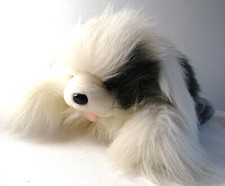 HEUNEC Plüsch Hund BOBTAIL Stofftier Old English Sheepdog 40 cm