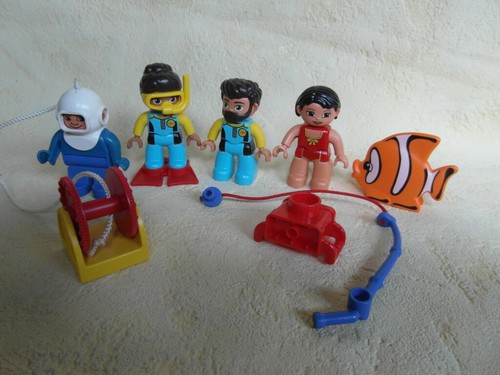 Lego duplo figuren taucher - figuren,