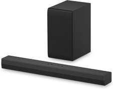 LG DS40T Soundbar + Subwoofer black 2.1 Kanal 300W Bluetooth HDMI Dolby Digital