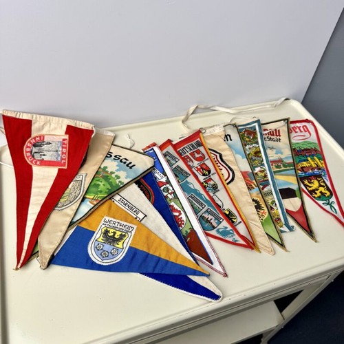 13x wimpel städte souvenir - 13x,