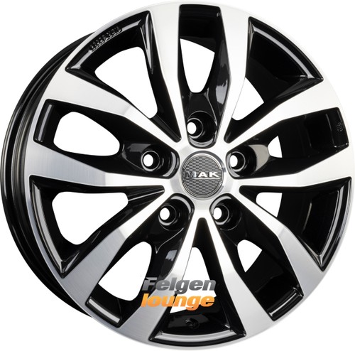 Alufelgen mak load - 5, black