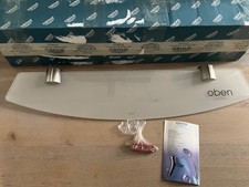 Grohe Tenso  Glasablage matt  + Halter in silk - metal