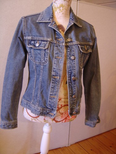Jeansjacke eddie bauer blau - jeansjacke,