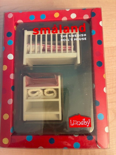 Lundby kinderzimmer bettchen - kinderzimmer,