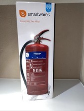Smartwares Feuer-Pulverlöscher,6kg,sofort Einsetzbar,ungenutzt