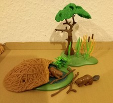  Playmobil Wald, Waldtiere 3227  Biberbau  