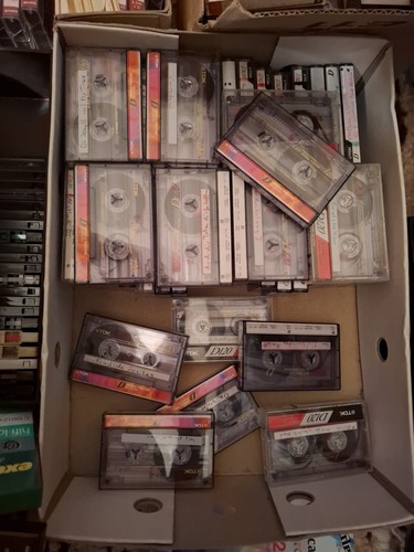 Tdk 120 musikkassetten - 120, leer