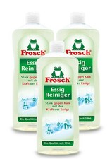 3 x Frosch Essig Reiniger 1,0