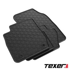 TEXER Gummimatten passend für Ford Fiesta VI 2011-2017 Gummi Fußmatten