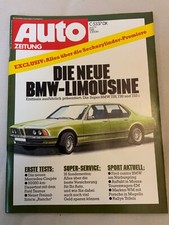 Auto Zeitung 8/1977 Dauertest