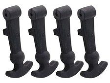 4x Haubenhalter 115mm Gummi