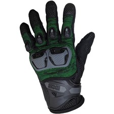 iXS MONTEVIDEO AIR S Herren Motorradhandschuhe Leder/Textil - schwarz grün