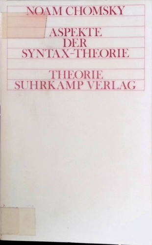 Aspekte der syntax theorie - aspekte,