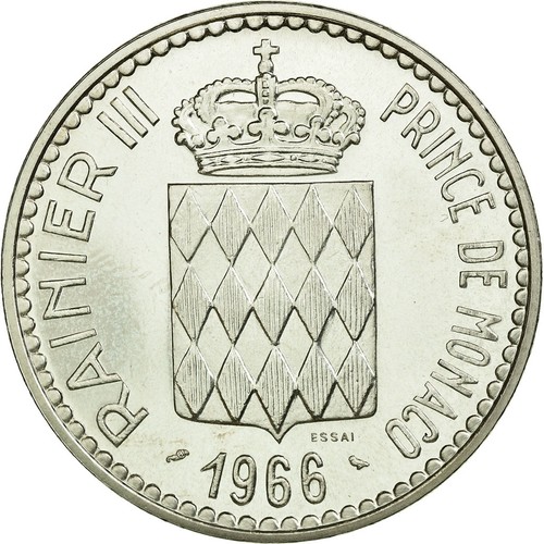 Monaco francs 1966 - 10, francs,