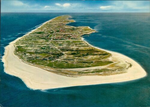 Ansichtskarte nordseeinsel - ansichtskarte,