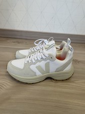 Neu Veja Venturi II 38 Weiß Vegan Damen Sneaker Schuhe Plateau