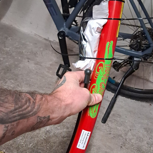 Trailgator sattelstütze rot - trailgator,