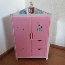 BABY born Kleiderschrank Puppenkleiderschrank Wetterente mit Sound