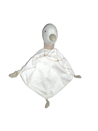 Fehn gans ente - weiß, beige