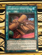 Yugioh Hexwerker-Schriftrolle INCH-DE025 Secret Rare