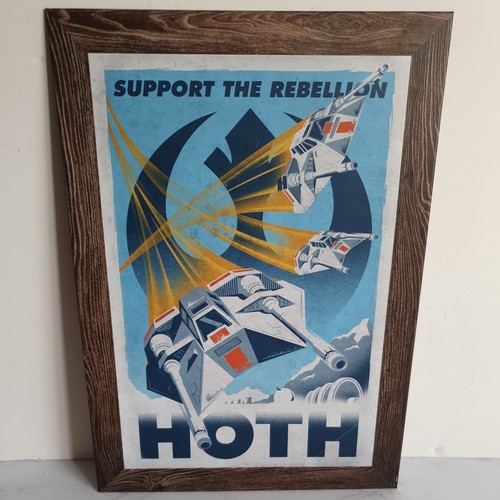 Star wars metall poster - star,