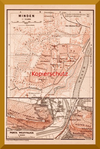 Minden und porta westfalica - minden,