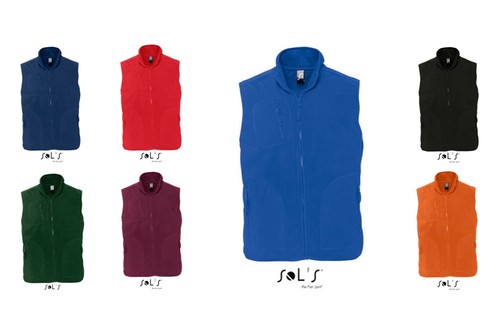 Sol unisex fleece weste - unisex,
