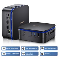 Blackview Mini PC 16GB+512GB M.2 SSD 4K Intel 12th Computer PC Windows 11 3.6GHz