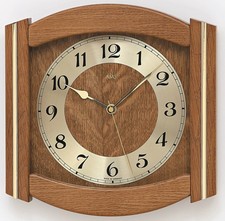 AMS -Funk-Wanduhr 27cm Eiche