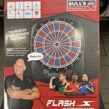 BULL'S Flash RB Sound Elektronik Dartboard | Dartscheibe Board Scheibe Darts