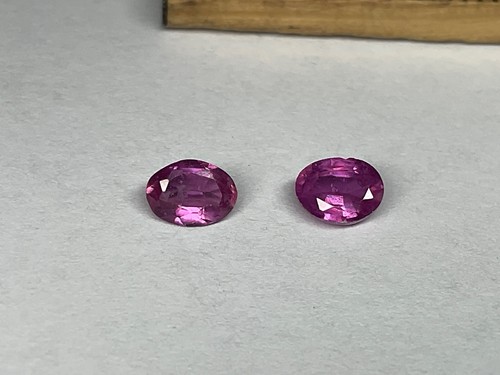 Edelstein saphir duo - edelstein, pink