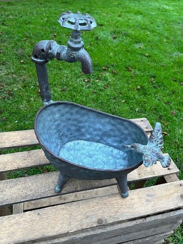 Zinkwanne blumentopf badewanne - zinkwanne,