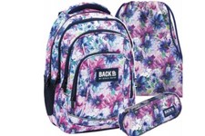 Blumen Lila  Rucksack