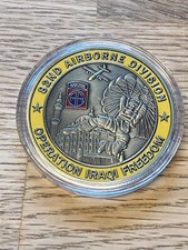 Militär Fallschirmjäger  Coin 62ND AIRBORNE DIVISION US Bundeswehr Münze